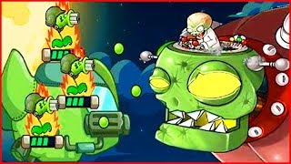 СРАЖЕНИЕ ПРОТИВ ГАРГАНТЮА В КОСМОСЕ  Зомби против Растений Plants vs zombies .для детей.