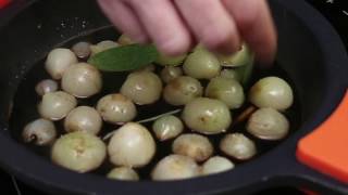 CEBOLLITAS GLASEADAS O CARAMELIZADAS | Guarnición para carnes