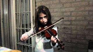 Sofía Gigy en Violín Córdoba