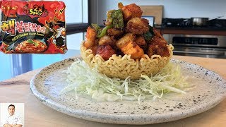 Spicy Ramen Bird's Nest | Samyang 2X Spicy