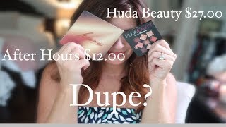 Can After Hours Pallet Perform as well as Huda Beauty Mauve Pallet
