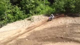 hitting the intimidator on a yz 250