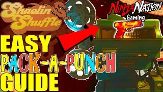 "SHAOLIN SHUFFLE" EASY PACK A PUNCH & DOUBLE PACK TUTORIAL | INFINITE WARFARE ZOMBIES