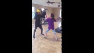 Two Hot Moms Core Workout: Double Thai Kick