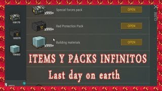 ITEMS Y PACKS INFINITOS - New Automatic Script - Last day on earth 1.16
