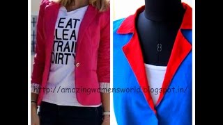 EASY MAKING JACKET / COAT - NOTCHED COLLARS , NOTCHED LAPELS