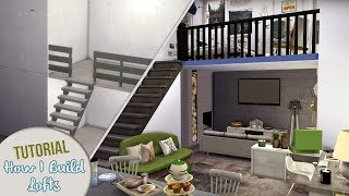 HOW I BUILD LOFTS | The Sims 4 Building Tutorial