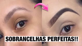 Sobrancelhas Perfeitas// Correção com sombra