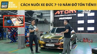 Cách nuôi xe Đức 7-10 năm tuổi giúp tiết kiệm thời gian và tiền bạc!