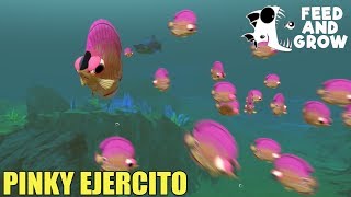 Feed and Grow: Fish - EL PINKY EJERCITO - GAMEPLAY ESPAÑOL #66