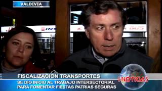 Sacan de circulación a un bus interurbano