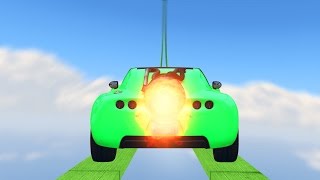 99% СЛОЖНО ПРОХОДИМЫЕ ГОНКИ НА ЛЕТУЧИХ ТАЧКАХ! (GTA 5 Смешные Моменты)