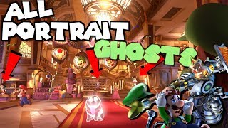 Luigi's Mansion 3 All Portrait Ghosts and Ghost Types So Far! [Mansion 1 and 2 Comparison]