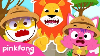 ¿Qué Ves? Veo, Veo en la Sabana???? | Aventura de Pinkfong y Tiburón Bebé | Pinkfong Juego Infantil