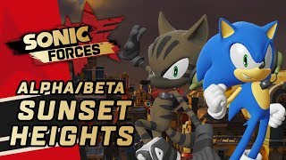 Sonic Forces [PC] - Alpha / Beta Sunset Heights Partial Restoration Mod Showcase