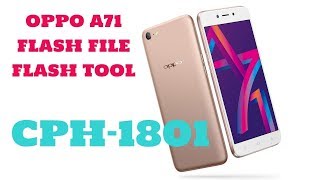flash OPPO A71 CPH1801