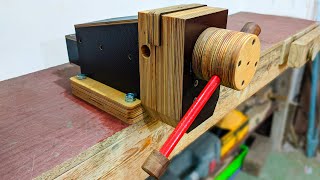 How To Make A Bench Vise | DIY Plywood Vise [Plans]