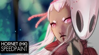 ?Human Hornet (Hollow Knight)?【Speedpaint】
