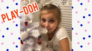 VERA PLAY! PLAY DOH! ЛЕПИМ ЕЛОЧКУ ИЗ ПЛАСТЕЛИНА