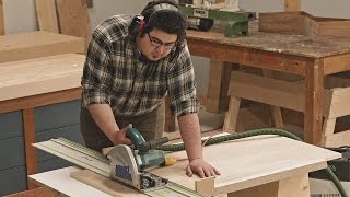 Track Saw Crosscut Table