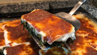 Ispanak Graten Nasıl Yapılır? ( börek gibi )