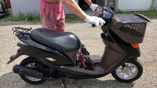 Видео запуска Honda Dio AF62 Cesta