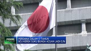 Perdana Dalam 17 Tahun, BOJ Kerek Suku Bunga Acuan Jadi 0,1%
