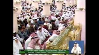 Miracle at Madeena Mosq Friday Qutuba? Just watch this Video (Allah A'alam)