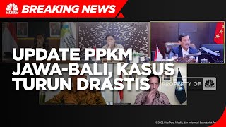Update PPKM Jawa-Bali, Luhut: Kasus Covid-19 Turun Drastis