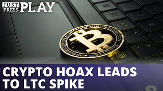 Crypto Hoax leads to LTC Flash Spike