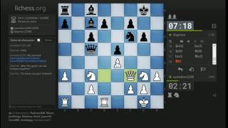 Partie n°72 Blancs: Viennoise avec 4...Ca5