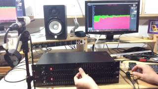 SMAART ตอนที่ 2/2 single channel measurement [ปรับจูน Graphic EQ ให้ output ของระบบ Flat]