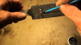 Hamon creation part 1 (applying the clay)