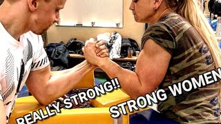 MIXED ARMWRESTLING TRAINING WITH SARAH BACKMAN  (FILMED 28/12/19)