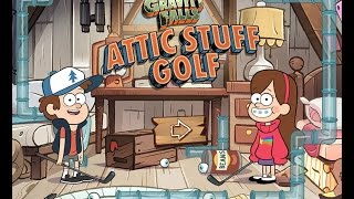 Gravity Falls - Attic Stuff Golf Full Game