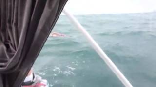 English Channel Crossing- Wave Riding