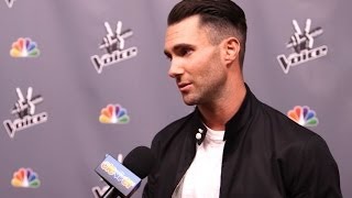 Adam Levine Praises Kelly Clarkson, Wants to Be World's First Pregnant Man "The Voice" Interview