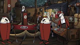 The Inner World The Last Wind Monk: Прохождение  #8 площадь ветряного фонтана - концовка