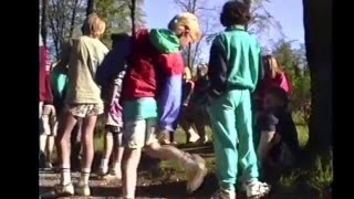 Hvalsø skole 1990, 5A  på tur til Tadre mølle