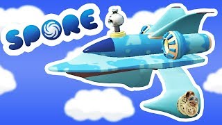 Building Airplanes and Dominating the Planet! - Spore Gameplay