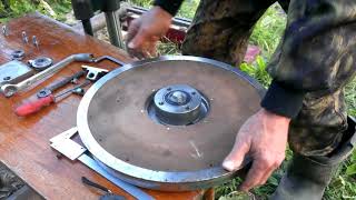 Механизм натяжения ленточной пилы
