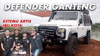 NGILER LIAT DEFENDER & MOTOR CUSTOM DI BBQ RIDE 2021 | ada @alitt susanto @Imam Darto @Tora Sudiro