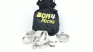 BON4Micro Xsmall Stainless Steel Chastity Cage Instruction Movie