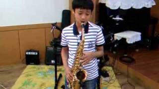 You Raise me up, saxophon.Min Heo,11years, 허민 .색소폰 .11살. 유레이즈 미업