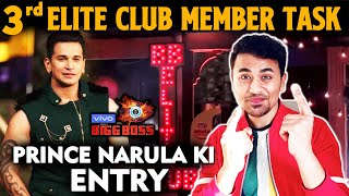 Bigg Boss 13 | Prince Narula To Enter House For 3rd Elite Club Member Task | BB 13 Latest Update