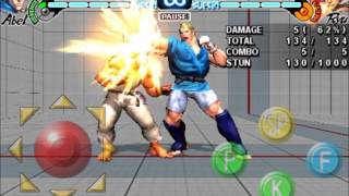 Street Fighter 4: Volt - Abel Combos and Resets