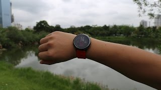Amazfit - смарт часы от Xiaomi часть 1, обзор, работа приложения MiFit, пробежка в парке