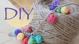 Маркеры для вязания из полимерной глины / Markers for knitting from polymer clay