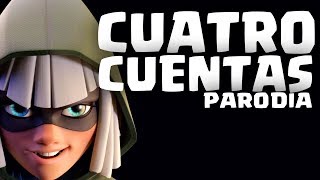 CUATRO CUENTAS (PARODIA DE CLASH ROYALE) | Cuatro Babys - Maluma | GiovaGames | Trap Royale