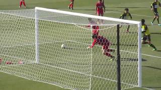 Jヴィレッジ再開記念　福島ダービーマッチ　福島ユナイテッド　VS　いわきFC　いわきFC 　5得点目　2019年2月24日
